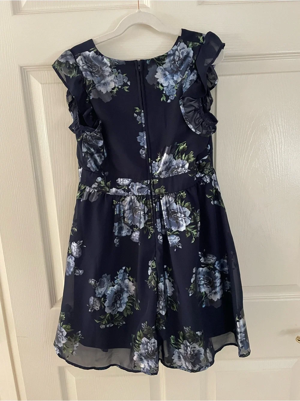 Three Pink Hearts Tricci Navy Dress
